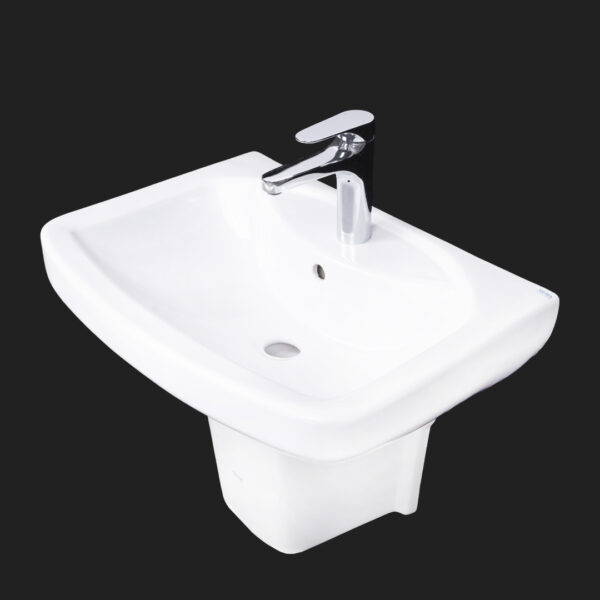SRAYA-201- WASH BASIN HALF PADESTAL - Image 4
