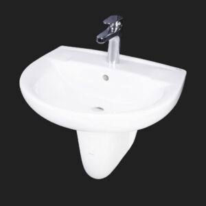 101 half pedestal- Wash Basin